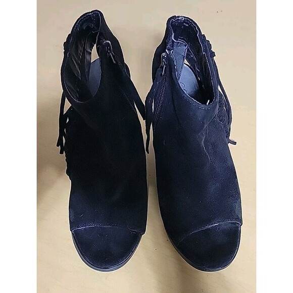 Women Coconuts LOVE-C Brown Open-toe Booties Shoes SIZE‎ 8.5 - Picture 6 of 9